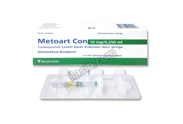 METOART CON 10MG/ 0,25 ML ENJEKSIYONLUK COZELTI ICEREN ENJEKTOR ( 1 ENJEKTOR) görseli