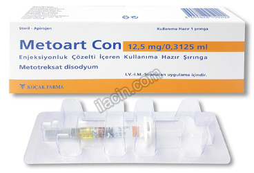 METOART CON 12,5 MG/ 0,3125 ML ENJEKSIYONLUK COZELTI ICEREN ENJEKTOR ( 1 ENJEKTOR) görseli