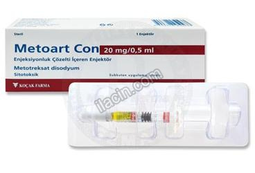 METOART CON 20 MG/0,5 ML ENJEKSIYONLUK COZELTI ICEREN ENJEKTOR ( 1 ENJEKTOR) görseli