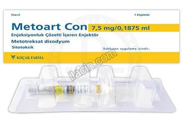 METOART CON7,5 MG/0,1875 ML ENJEKSIYONLUK COZELTI ICEREN ENJEKTOR ( 1 ENJEKTOR) görseli