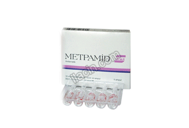 METPAMID 10 MG 5 AMPUL görseli