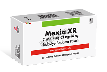 MEXIA XR TEDAVIYE BASLAMA PAKETI 28 UZATILMIS SALINIMLI MIKROPELLET KAPSUL görseli