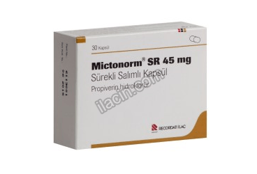 MICTONORM 45 MG SR SUREKLI SALIMLI KAPSUL (30 KAPSUL) görseli