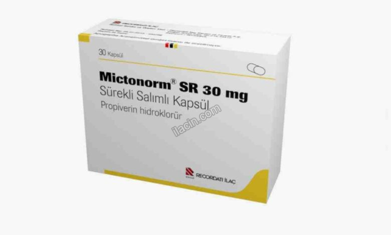 MICTONORM SR 30 MG SUREKLI SALINIMLI 30 KAPSUL görseli