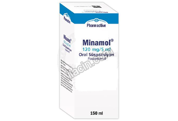 MINAMOL 120 MG/5 ML ORAL SUSPANSIYON 150 ML görseli