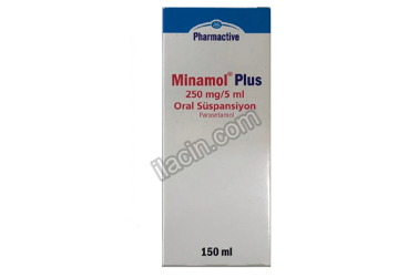 MINAMOL PLUS 250 MG/5 ML ORAL SUSPANSIYON 150 ML görseli