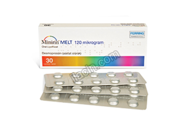 MINIRIN MELT 120 MCG ORAL LIYOFILIZAT 30 TABLET görseli