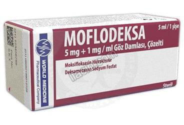 MOFLODEKSA 5 MG + 1 MG / ML GOZ DAMLASI,COZELTI görseli