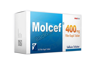 MOLCEF 400 MG 10 FILM  TABLET görseli