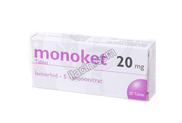 MONOKET 20 MG 20 TABLET görseli