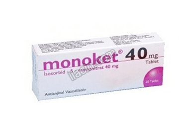 MONOKET 40 MG 20 TABLET görseli