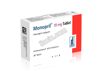 MONOPRIL 10 MG 28 TABLET görseli