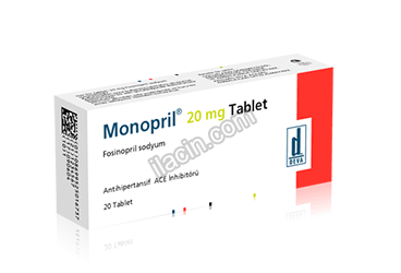 MONOPRIL 20 MG 28 TABLET görseli
