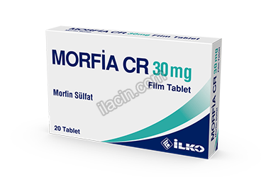MORFIA CR 30 MG 20 FILM TABLET görseli