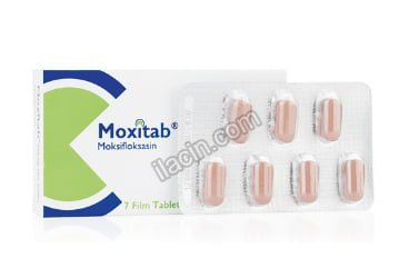 MOXITAB 400 MG 7 FILM TABLET görseli