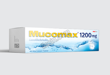 MUCOMAX 1200 MG 20 EFERVESAN TABLET görseli