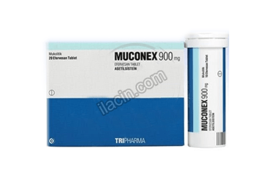 MUCONEX 900 MG 20 EFERVESAN TABLET görseli