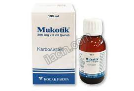 MUKOTIK 250 MG/5 ML SURUP (100 ML) görseli