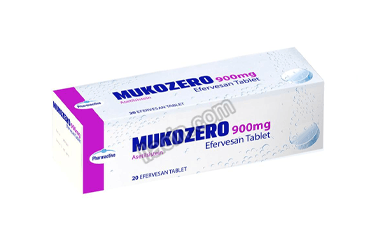MUKOZERO 900 MG 20 EFERVESAN TABLET görseli