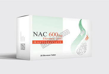 NAC 600 MG 20 EFERVESAN TABLET görseli