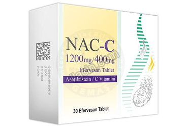 NAC-C 1200-400 MG 30 EFERVESAN TABLET görseli