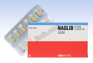 NAGLID 120 MG 84 TABLET görseli
