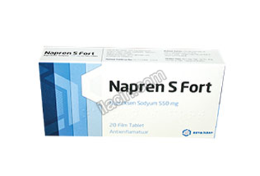NAPREN S FORTE 550 MG 20 FILM TABLET görseli