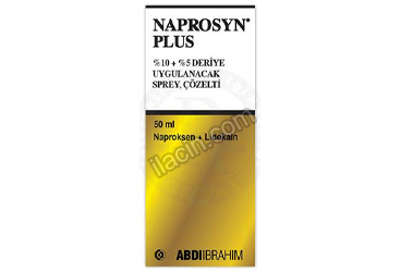 NAPROSYN PLUS %10 + %5 DERIYE UYGULANACAK SPREY, COZELTI (50 ML) görseli