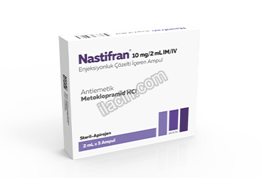 NASTIFRAN 10 MG/2 ML IM/IV ENJEKSIYONLUK COZELTI görseli