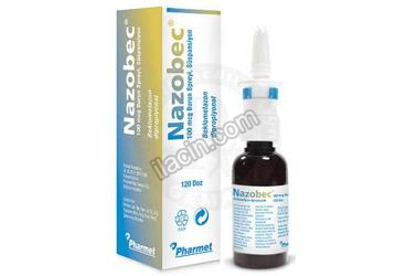 NAZOBEC 100 MCG BURUN SPREYI, SUSPANSIYON (120 DOZ) görseli