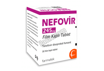 NEFOVIR 245 MG 30 FILM KAPLI TABLET görseli