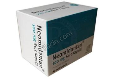 NEOMIDANTAN 100 MG SERT KAPSUL (50 KAPSUL) görseli