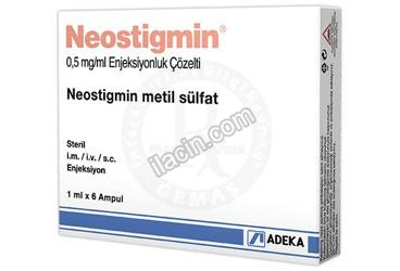 NEOSTIGMINE 0,5 MG/ML ENJEKSIYONLUK COZELTI görseli