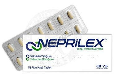 NEPRILEX 49 MG/51 MG FILM KAPLI TABLET görseli