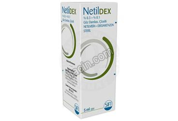 NETILDEX %0.3+%0.1 GOZ DAMLASI, COZELTI (5 ML) görseli