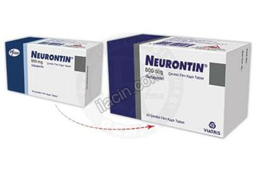 NEURONTIN 800 MG 50 CENTIKLI FILM TABLET görseli