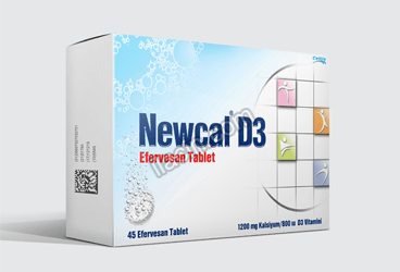 NEWCAL D3 45 EFERVESAN TABLET görseli