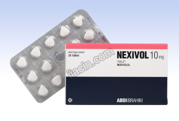 NEXIVOL 10 MG 28 TABLET görseli