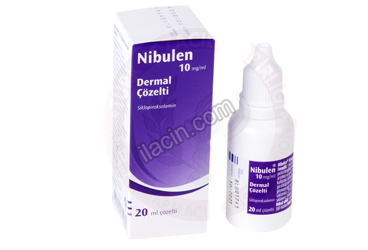 NIBULEN 10 MG/ML DERMAL COZELTI (20 ML) görseli