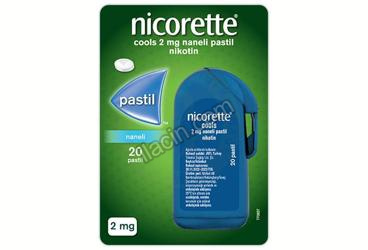 NICORETTE COOLS 2 MG NANELI PASTIL (20 ADET) görseli