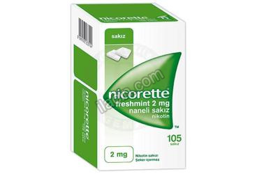 NICORETTE FRESHMINT 2 MG NANELI SAKIZ 105 TABLET görseli