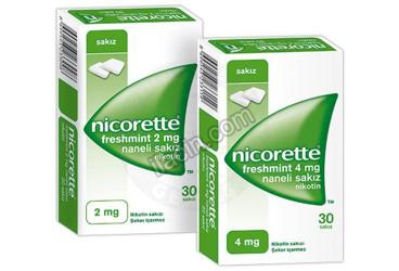 NICORETTE FRESHMINT 4 MG 30 NANELI SAKIZ görseli