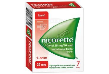 NICORETTE INVISI 25 MG/16 SAAT TRANSDERMAL FLASTER (7 FLASTER) görseli