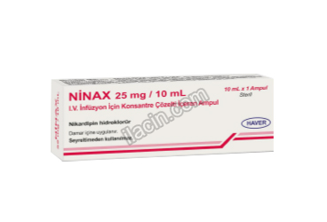 NINAX 25 MG/10 ML IV INFUZYON ICIN KONSANTRE COZELTI ICEREN 1 AMPUL görseli