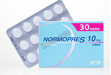 NORMOPRES 10 MG 30 TABLET görseli