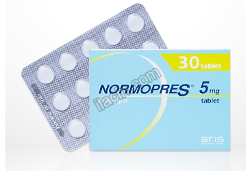 NORMOPRES 5 MG 30 TABLET görseli