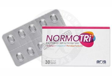 NORMOTRI 5 MG/1,25 MG/4,07 MG FILM KAPLI TABLET (30 TABLET) görseli