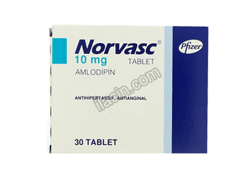 NORVASC 10 MG 30 TABLET görseli
