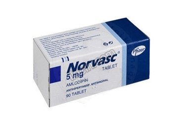 NORVASC 5 MG 90 TABLET görseli