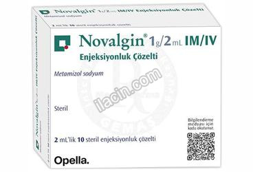 NOVALGIN 2 ML 10 AMPUL görseli